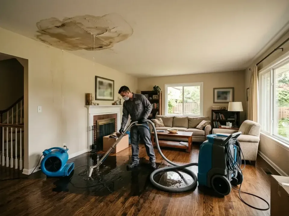attic-pipe-burst-ceiling-drip-008 — frequently asked questions, Water Damage Restoration & Carpet Care in Jesup, GA